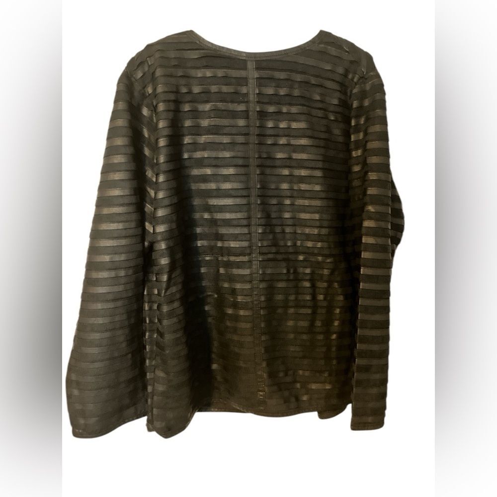 The Limited New with Tags Jacket Size 2X Fall Textured Maximalist Neutral - Picture 2 of 5